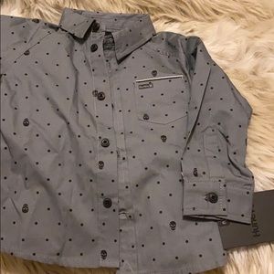 New With Tags Hurley Button Up